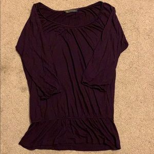 outback Red Dark Purple Top